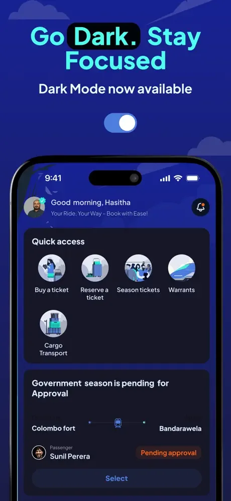 Pravesha: iOS · Ticket dashboard