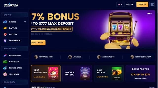 Sharkroll: Sharkroll · website